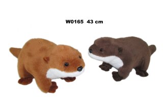 PLUSZAK WYDRA 43CM STOJACA 2KOL SA