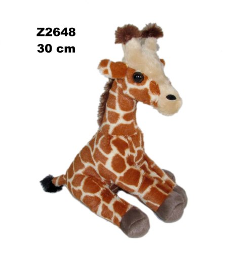 PLUSZAK ZYRAFA 30CM SIEDZACA SA