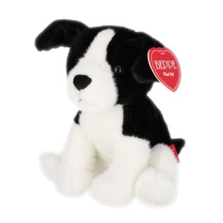Pluszak pies Border Collie 25cm bia/czarny BEPPE 14186 BS