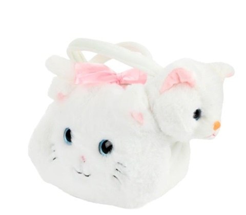 Pluszowe zwierzątko w dopasowanej pluszowej torebce