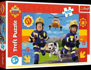 Puzzle 100el Pomocny Strażak Sam TREFL 16518 TR