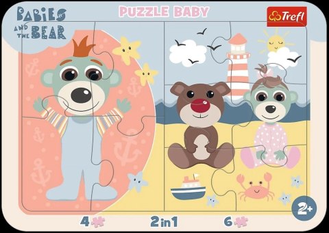 Puzzle 10el Słodkie bobaski TREFL 80028 TR