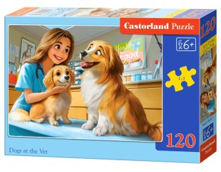 Puzzle 120 el. Dogs at the Vet CASTORLAND B-13616