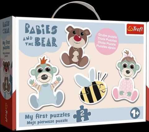 Puzzle Baby classic Przyjaciele bobaski TREFL 36139 TR