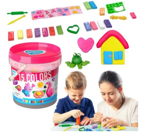 Zestaw Kreatywny Plastelina Ciastolina Do Modelowania Foremki Zwierzątka