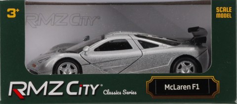 Auto osobowe metalowe P/B 16x7x7 MCLaren F1 srebrny DAFFI K-175