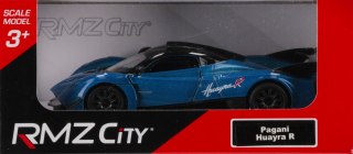 Auto osobowe metalowe P/B 16x7x7 Pagani Huayra R niebieskie DAFFI K-177