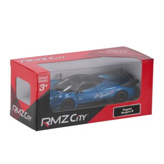 Auto osobowe metalowe P/B 16x7x7 Pagani Huayra R niebieskie DAFFI K-177