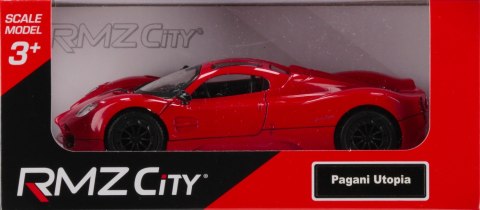 Auto osobowe metalowe P/B 16x7x7 Pagani Utopia czerwony DAFFIK-179