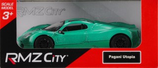 Auto osobowe metalowe P/B 16x7x7 Pagani Utopia zielone DAFFI K-180