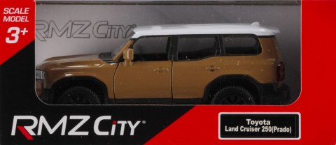 Auto osobowe metalowe P/B 16x7x7 Toyota Land Cruiser brązowa DAFFI K-173