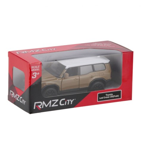 Auto osobowe metalowe P/B 16x7x7 Toyota Land Cruiser brązowa DAFFI K-173