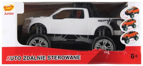 Auto terenowe R/C FF junior białe SMILY PLAY SP83970