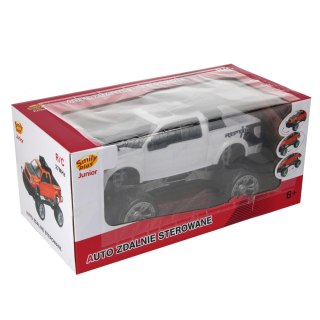Auto terenowe R/C FF junior białe SMILY PLAY SP83970