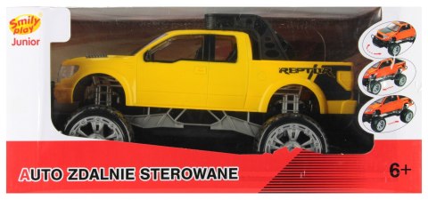 Auto terenowe R/C FF junior żółte SMILY PLAY SP83969