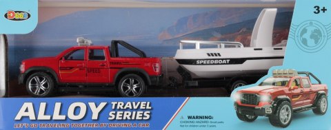 Auto terenowe metalowe z akcesoriami TRIFOX A-2066