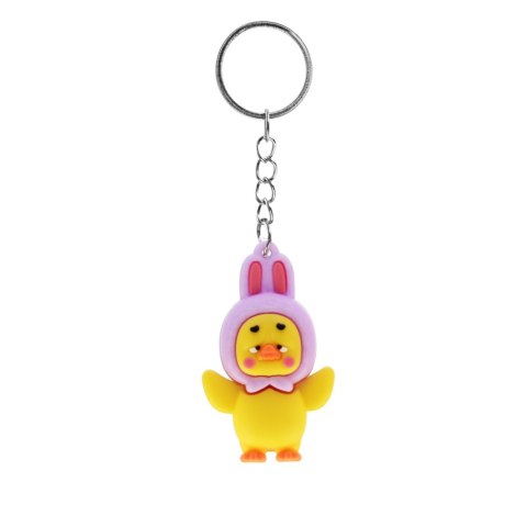 Brelok gumowy 5 cm Kaczka mix op.12 szt.