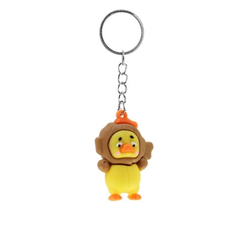 Brelok gumowy 5 cm Kaczka mix op.12 szt.