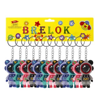 Brelok gumowy 6 cm Kosmos op.12 szt.