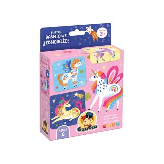 CzuCzu Puzzle Baśniowe jednorożce dla dzieci 3