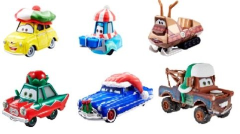 Disney Pixar Cars Auta Zimowy samochód Asortyment GYD55 B/C12
