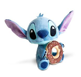 Disney Stitch z donatem, 25 cm