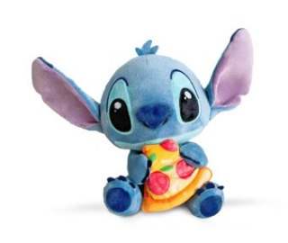 Disney Stitch z pizzą, 25 cm