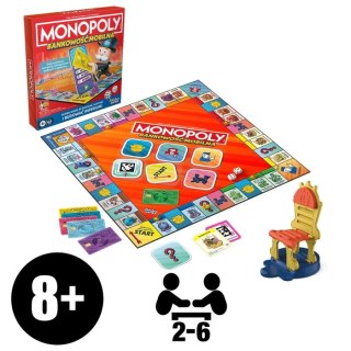 GRA HASBRO MONOPOLY APP BANKING PUD6