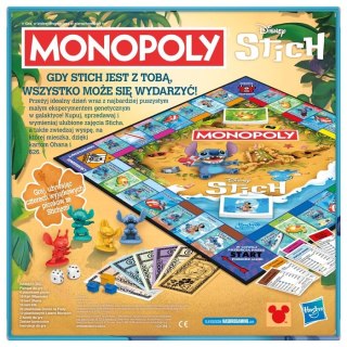 GRA HASBRO MONOPOLY STITCH G0388 PUD6