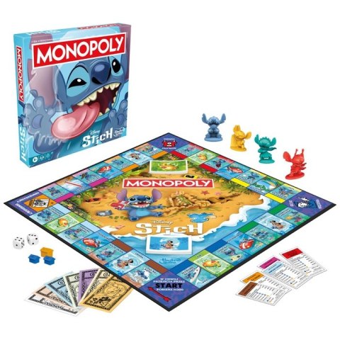 GRA HASBRO MONOPOLY STITCH G0388 PUD6