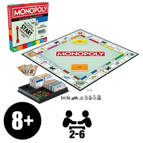 HASBRO GAME Monopoly Classic Refresh PUD6