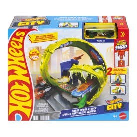 Hot Wheels City Zakręcony tor węża Zestaw JBM63 PUD2