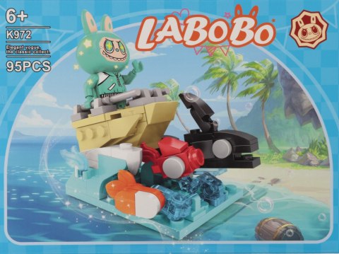 Klocki konstrukcyjne Labu mix K972