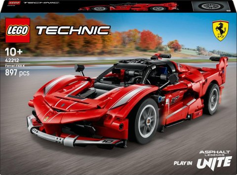 Klocki konstrukcyjne Technic Ferrari FXXK LEGO 42212