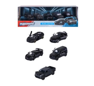 Majorette Black Edition 2.0, 5-pak