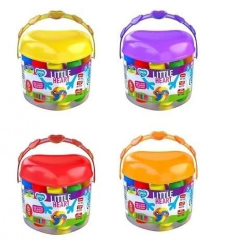 Masa plastyczna 6kol akcesoria Serce MAKSIK 41240 MAKS