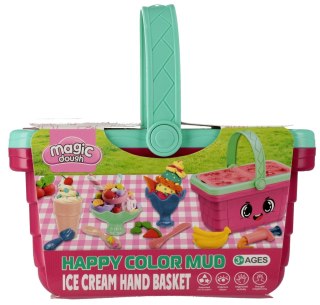 Masa plastyczna Lody z akcesoriami koszyk ARTYK 176760