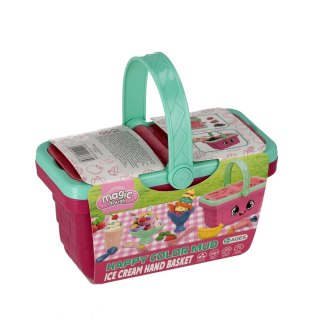 Masa plastyczna Lody z akcesoriami koszyk ARTYK 176760