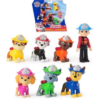 PAW Patrol Fire Rescue Team z 7 kolekcjonerskimi figurkami 6072961 WB6