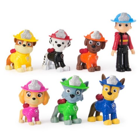 PAW Patrol Fire Rescue Team z 7 kolekcjonerskimi figurkami 6072961 WB6