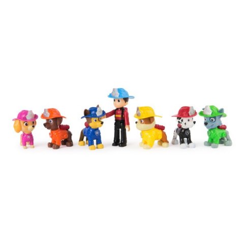 PAW Patrol Fire Rescue Team z 7 kolekcjonerskimi figurkami 6072961 WB6