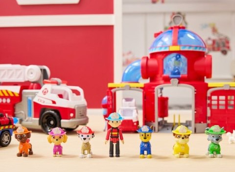 PAW Patrol Fire Rescue Team z 7 kolekcjonerskimi figurkami 6072961 WB6