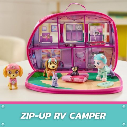 PAW Patrol Skye s Rescue Set z figurkami Skye, Everest & Liberty Bobble Head i kamperem RV WB3