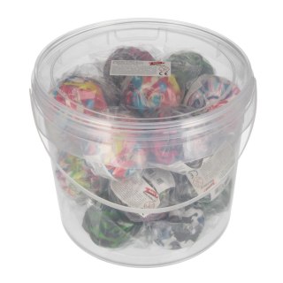Piłka gumowa super odbijająca 6,5cm tęcza mix A 22 TRIFOX D45357 TRI