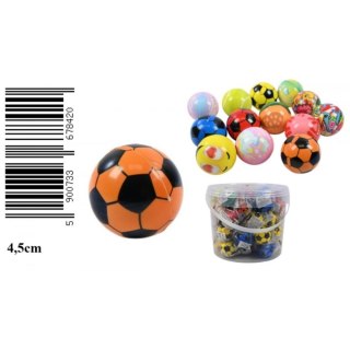 Piłka gumowa4,5cm mix wiaderko A 62 TOYS D45350