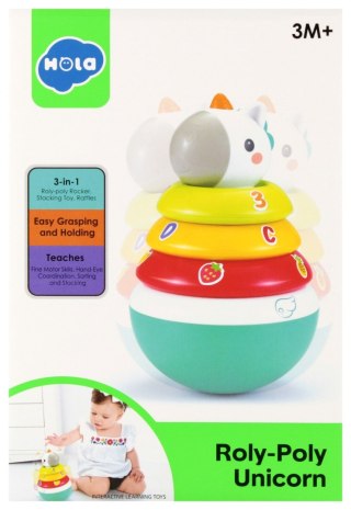 Piramidka wańka wstańka 19x13x13 PLX hola ANEK SN787