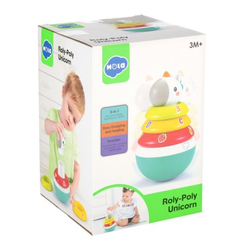 Piramidka wańka wstańka 19x13x13 PLX hola ANEK SN787