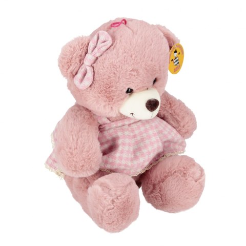 Pluszak 30 cm Miś różowy DEEF 04318 DE