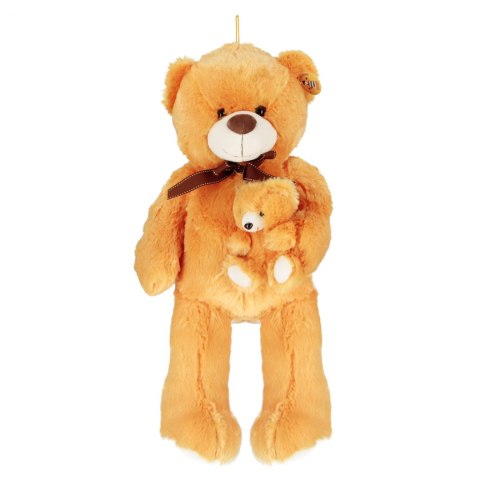 Pluszak Miś 64cm z młodym duży DEEF 04346 DE