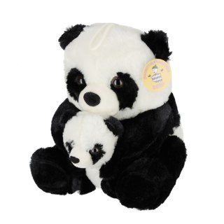 Pluszak Panda 23cm z młodym średnia DEEF 04358 DE
